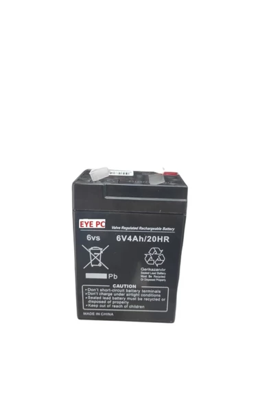 6 Volt 4 Amper Akü Oyuncak Araba Tartı Alarm Terazi Için ürün görseli 1