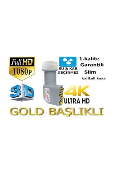 Lnb 4'lü Full Hd Hastel Elembi 4k 3d Tekno Mark ürün görseli 1