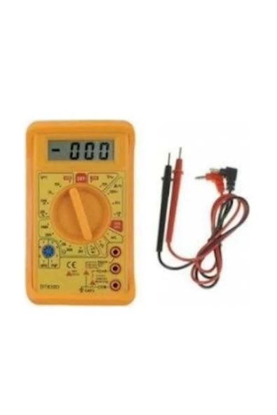 Dijital Multimetre Ölçü Aleti Dt 830d - Multimetre - 4 Ay ürün görseli 1