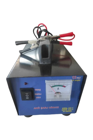 AKÜ ŞARJ CİHAZI 12 VOLT 20 AMPER - Resim 4