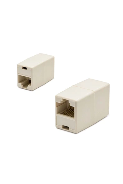 Rj45 Ara Dişi Dişi Uzatma Modem Cat6 Kablo Uzatma Internet Kablosu Uzatma Aparatı 1 Adet ürün görseli 1