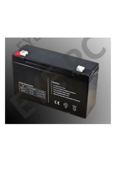 6 Volt 7 Amper Çocuk Oyuncak Akülü Araba Araç Için Taze Yeni Tarih Akü ürün görseli 1