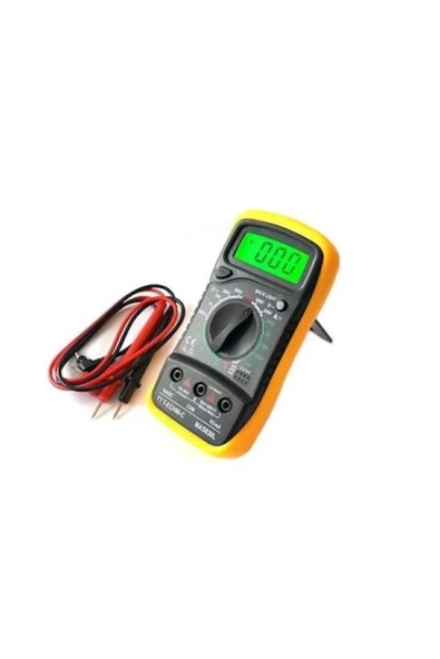 Xl830l Dijital Multimetre Led Ekranlı Avometre Mini Ölçü Aleti 9v Pil Hediyeli Cep Multimetresi ürün görseli 1