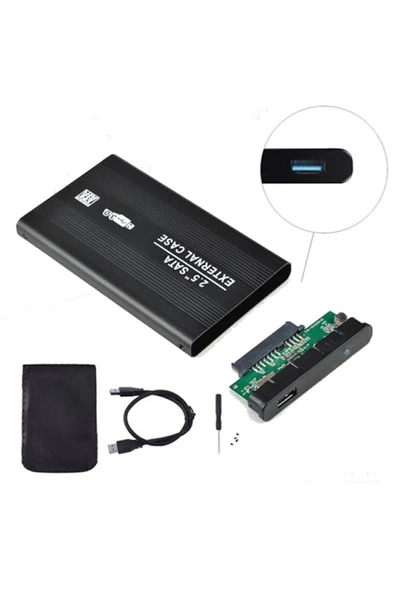 Laptop Hard Diskini Harci Hard Disk Yapan 2,5 Inç Hdd Kutu Notebook Harddisk Kutusu Usb 3.0 ürün görseli 1