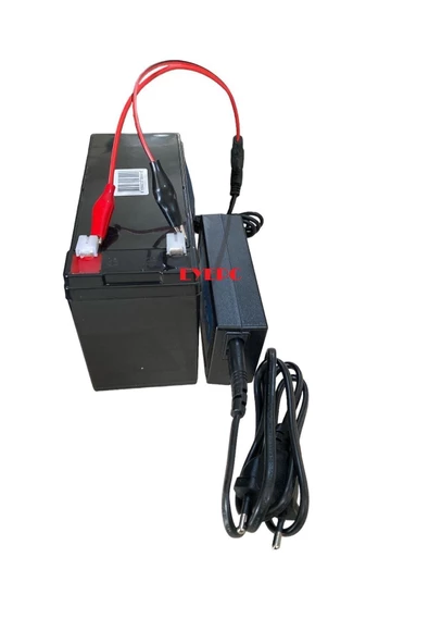 Oyuncak Araçlar  Için 12 Volt 9 Amper Akü + 3 Amper Şarj Adaptörlü Set ürün görseli 1