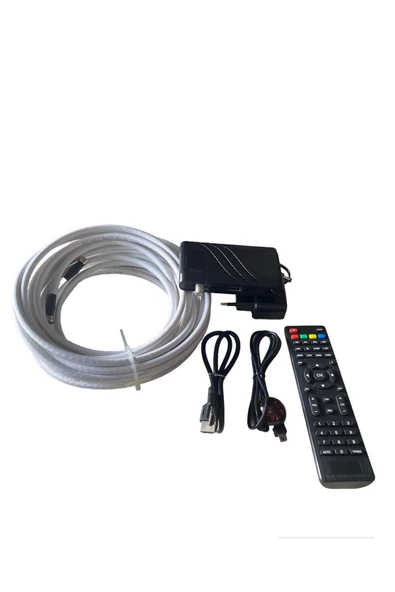 10 METRE UYDU ANTEN KABLOSU+HD HDMI UYDU ALICI ürün görseli 1