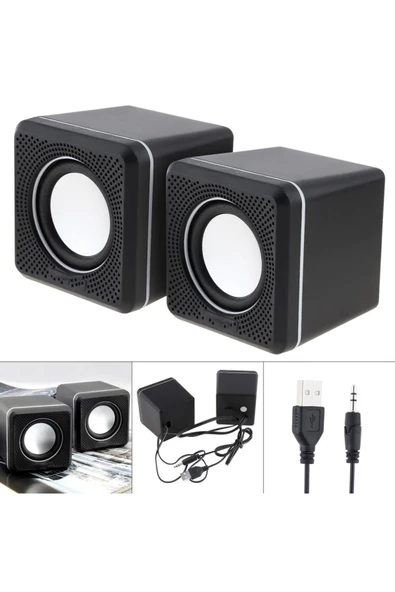 Platoon Pl-4085 Usb Pc Hoparlör Subwoofer Ses Sistemi 2.0 ürün görseli 1