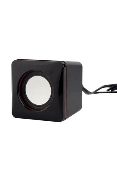 Kablolu Aux Usb Mini Multimedia Hoparlör 1+1 - Resim 4