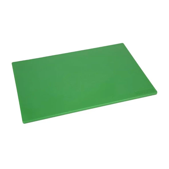 Türkay 50x30x2 cm Polietilen Kesme Tahtası Kesim Levhası Yeşil 4733 ürün görseli 1