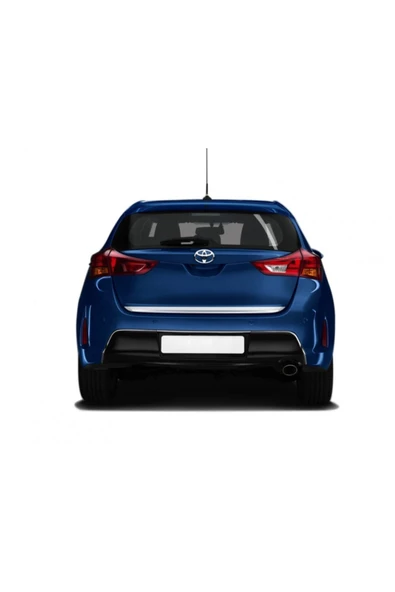 KromGaraj Toyota Auris 2 Krom Bagaj Alt Çıta 2012+ Üzeri Paslanmaz Çelik ürün görseli 1