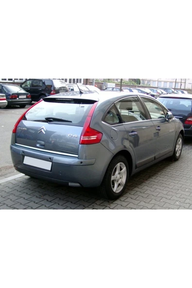 KromGaraj Citroen C4 Hb Formlu Krom Bagaj Alt Çıtası 2004-2010 P. Çelik ürün görseli 1
