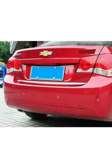 KromGaraj Chevrolet Cruze Sd Formlu Krom Bagaj Alt Çıta Paslanmaz Çelik ürün görseli 1