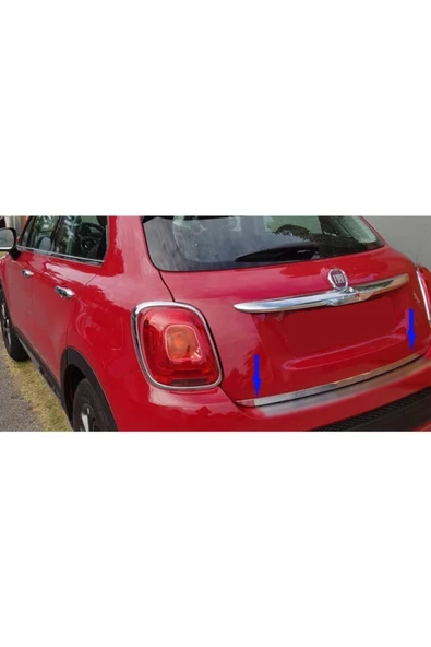 KromGaraj Fiat 500x Formlu Krom Bagaj Alt Çıtası P.çelik 2014 Üzeri ürün görseli 1