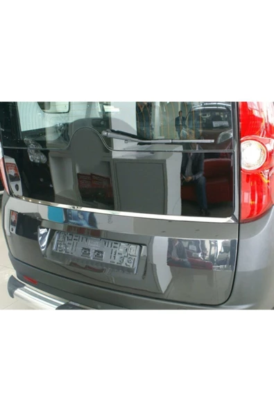 KromGaraj Fiat Doblo Krom Bagaj Camı Alt Çıta 2010-2014 Paslanmaz Çelik ürün görseli 1