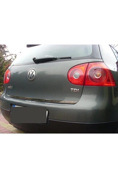 KromGaraj Volkswagen Golf 5 Formlu Krom Bagaj Alt Çıta 2005-2009 Paslanmaz ürün görseli 1
