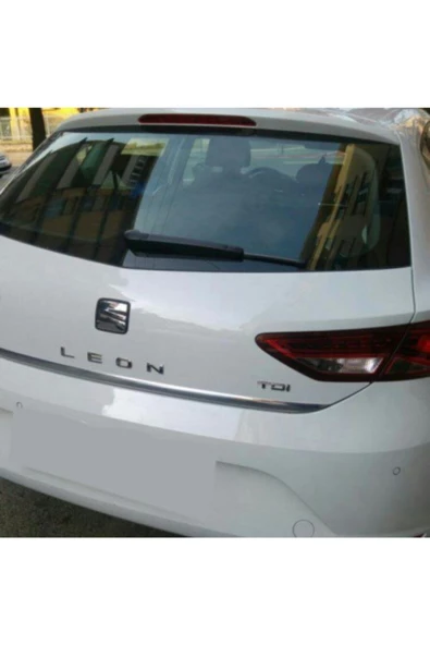 KromGaraj Seat Leon Formlu Krom Bagaj Alt Çıtası P.çelik 2012 Üzeri ürün görseli 1