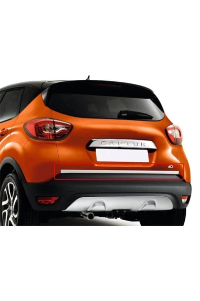 KromGaraj Renault Captur Formlu Krom Bagaj Alt Çıtası 2013 Üzeri ürün görseli 1