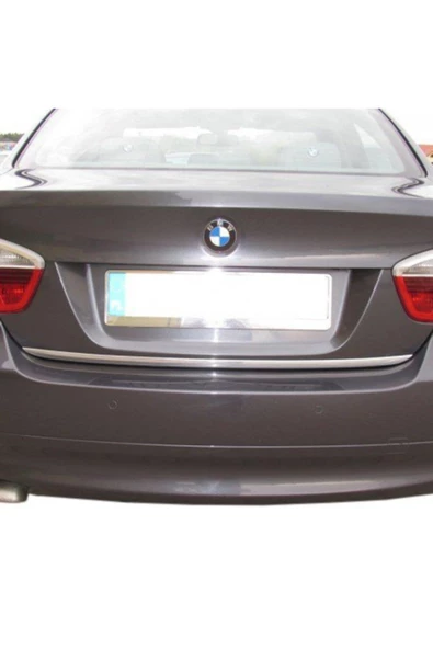 KromGaraj Bmw E90 3 Serisi Formlu Krom Bagaj Alt Çıtası 2005-2012 Paslanmaz ürün görseli 1
