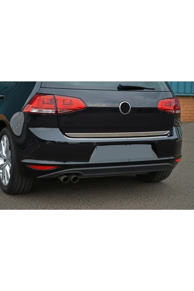 KromGaraj Volkswagen Golf 7 Formlu Krom Bagaj Alt Çıta Paslanmaz Çelik ürün görseli 1