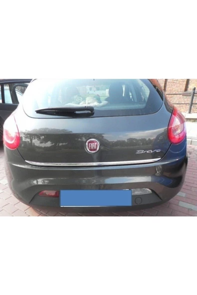 KromGaraj Fiat Bravo Formlu Krom Bagaj Alt Çıtası 2008+ Üzeri Paslanmaz Çel ürün görseli 1