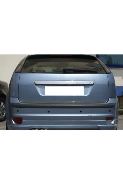KromGaraj Ford Focus 2 Hatchback Formlu Krom Bagaj Alt Çıta 2005-2011 Pasla ürün görseli 1