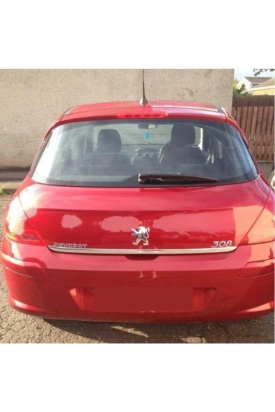 KromGaraj Peugeot 308 Formlu Krom Bagaj Alt Çıta 2007-2013 Arası ürün görseli 1