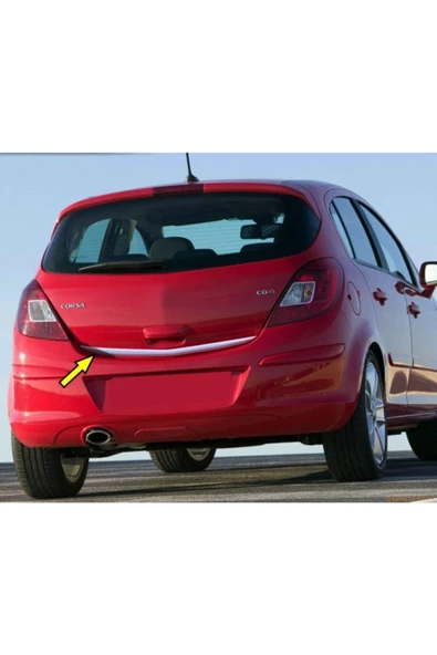 KromGaraj Opel Corsa D Formlu Krom Bagaj Alt Çıta 2006-2013 Arası ürün görseli 1