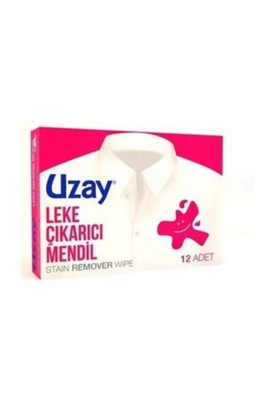 UZAY Leke Çıkarıcı Mendiller 12 Adet Stain Remover Wipe ürün görseli 1