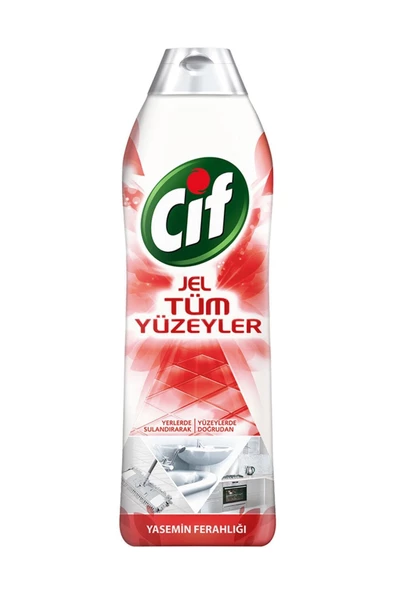 Cif Jel Yüzey Temizleyici Tüm Yüzeyler Yasemin Ferahlığı 750 Ml ürün görseli 1