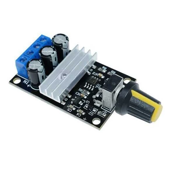 DC 6-24V 3A 80W PWM Motor Sürücü Hız Kontrol Devresi ürün görseli 1