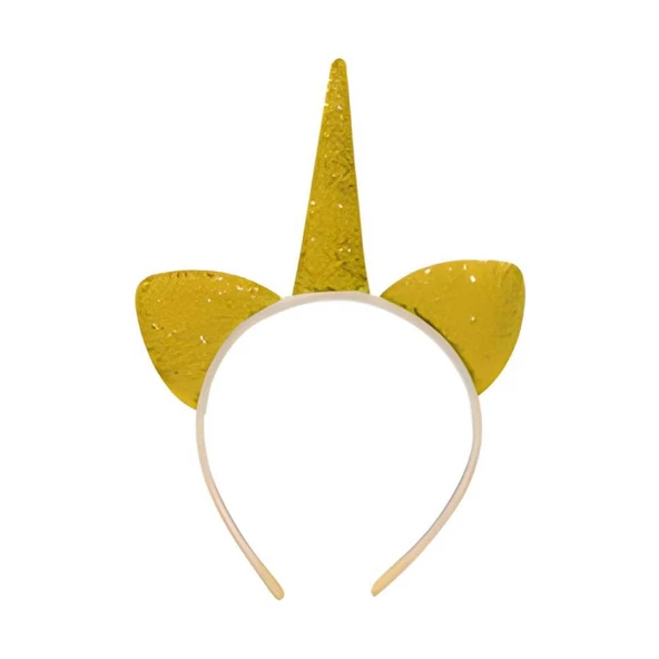 Unicorn Simli Gold Taç ürün görseli 1