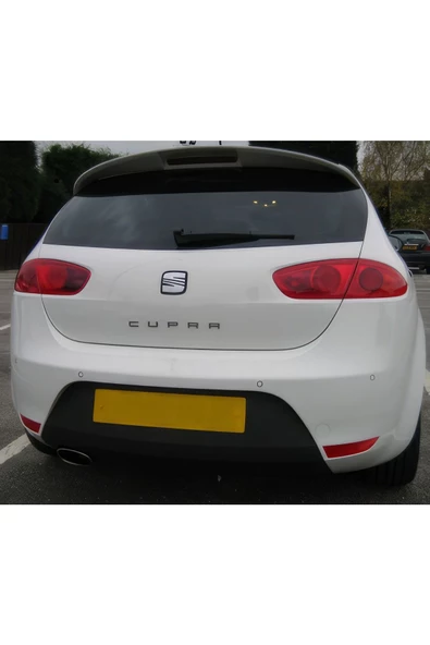 Seat Leon Mk2 2005-2012 PianoBlack Spoiler - Resim 5