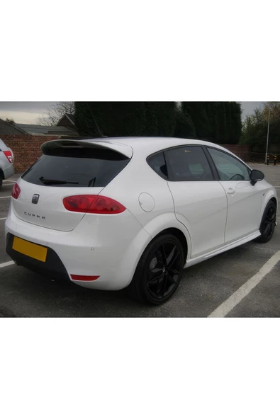 Seat Leon Mk2 2005-2012 PianoBlack Spoiler - Resim 6