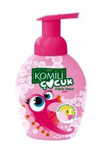Komili Bebe Komili Çocuk Banyo Köpüğü Çilekli 300 ml ürün görseli 1