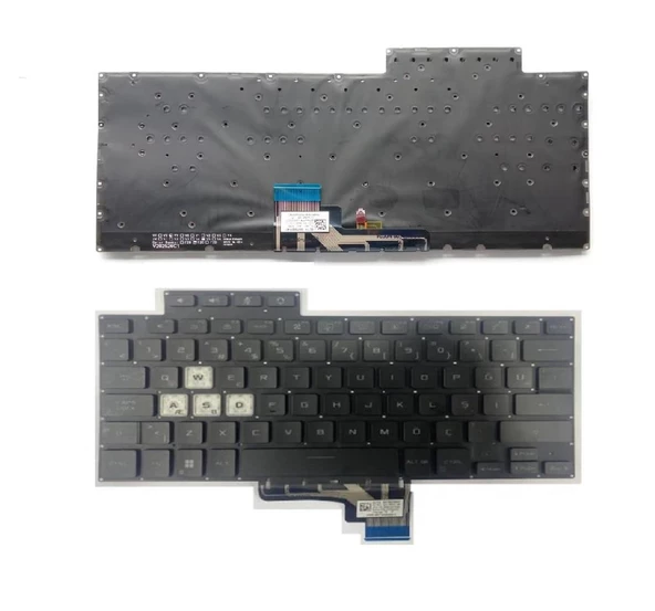 Asus TUF Dash F15 TUF FX516PR-NH002 Klavye Tuş Takımı TR Işıklı ürün görseli 1