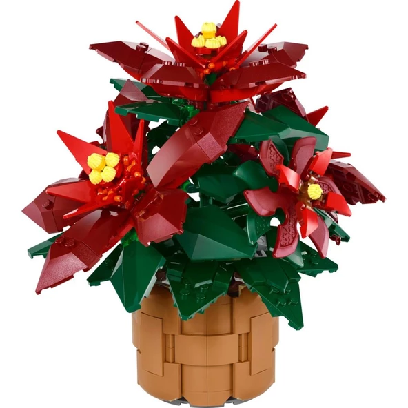 LEGO Botanicals 10370 Ponsetya (608 Parça) - Resim 2