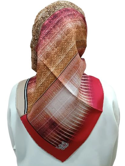 LEVİDOR İ-3825 TWİLL İPEK EŞARP - Resim 9