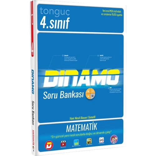 Tonguç 4. Sınıf Dinamo Matematik S.B. ürün görseli 1