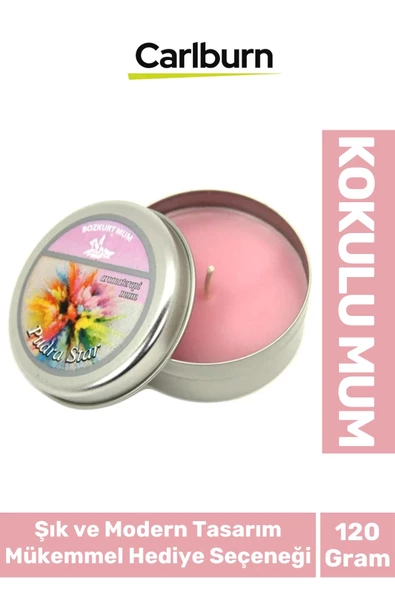 Özel Üretim Aromaterapi Arınma Huzur Meditasyon Yoga Esans Dekoratif Mum Oda Kokusu 120G Teneke Kutu ürün görseli 1