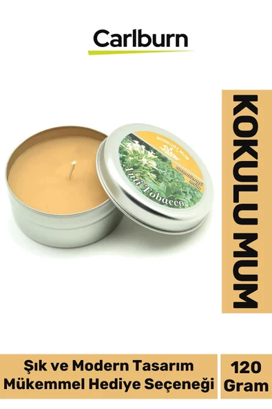 Özel Üretim Aromaterapi Arınma Huzur Meditasyon Yoga Esans Dekoratif Mum Oda Kokusu 120G Teneke Kutu ürün görseli 1