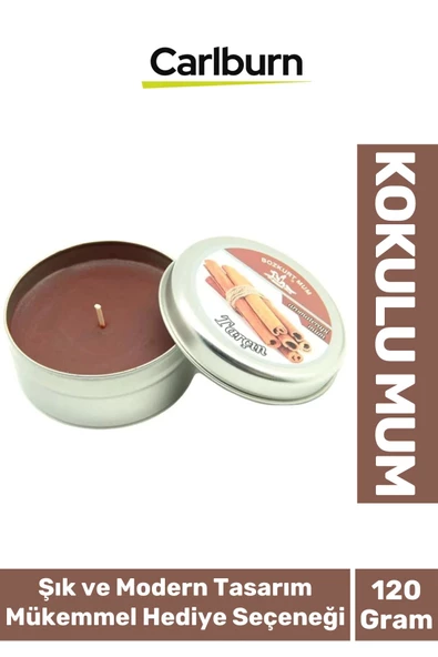 Özel Üretim Aromaterapi Arınma Huzur Meditasyon Yoga Esans Dekoratif Mum Oda Kokusu 120G Teneke Kutu ürün görseli 1