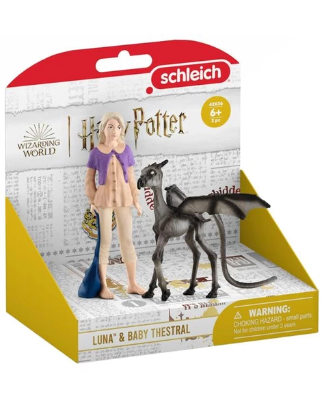 Schleich Harry Potter Büyücülük Dünyası Mini Figür Luna ve Baby Thestral 42636 ürün görseli 1