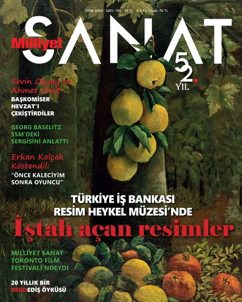 Milliyet Sanat Dergi 786.Sayı Ekim 2024 ürün görseli 1