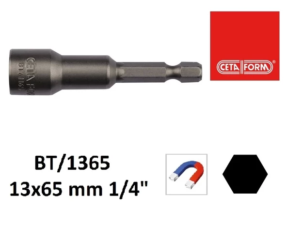Ceta Form Bt/1365 Manyetik Lokma Uç 13-65 Mm ürün görseli 1