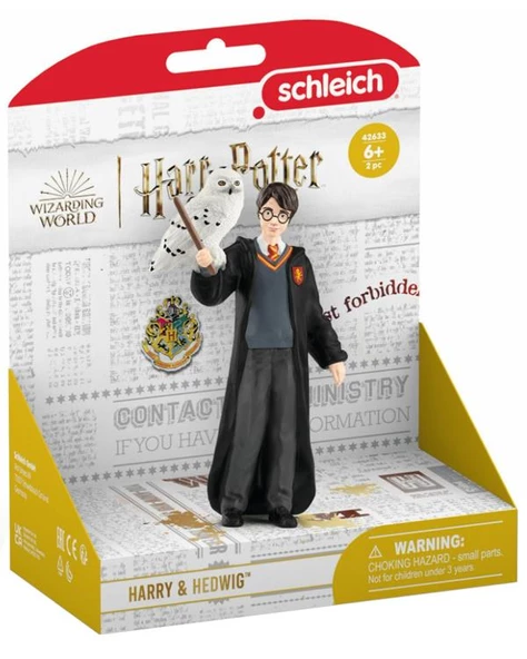 Schleich Harry Potter Büyücülük Dünyası Mini Figür Harry ve Hedwig 42633 ürün görseli 1