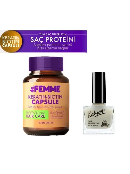 De Femme Saç Bakım Proteini+Kalyon Tırnak Güçlendirici ürün görseli 1