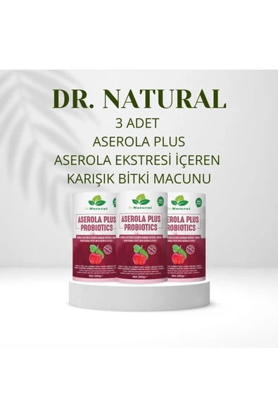 Aserola Prebiyotik-probiyotik Acerola Bağırsak Temizleme Kürü 240 gr Colon Macun ( 3 Adet ) ürün görseli 1