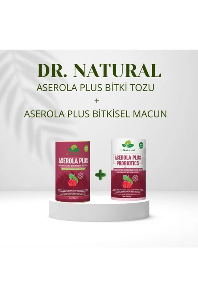 Aserola Plus Bitki Tozu 150 gr. ve Aserola Plus Bitkisel Macun 240 gr ürün görseli 1