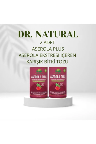 2 Adet Aserola Plus Acerola Ekstresi Içeren Karışık Bitki Tozu 150 Gr. ürün görseli 1