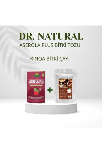 Aserola Plus Bitki Tozu 150 gr. ve Kinoa Bitki Çayı 1.5 gr. x 30 ürün görseli 1